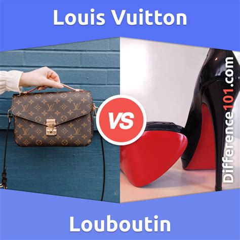 the difference between louis vuitton and louboutin|Louboutin Louis Vuitton shoes heels.